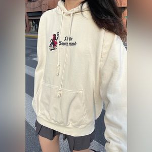 Brandy melville oversized Christy little Switzerland hoodie